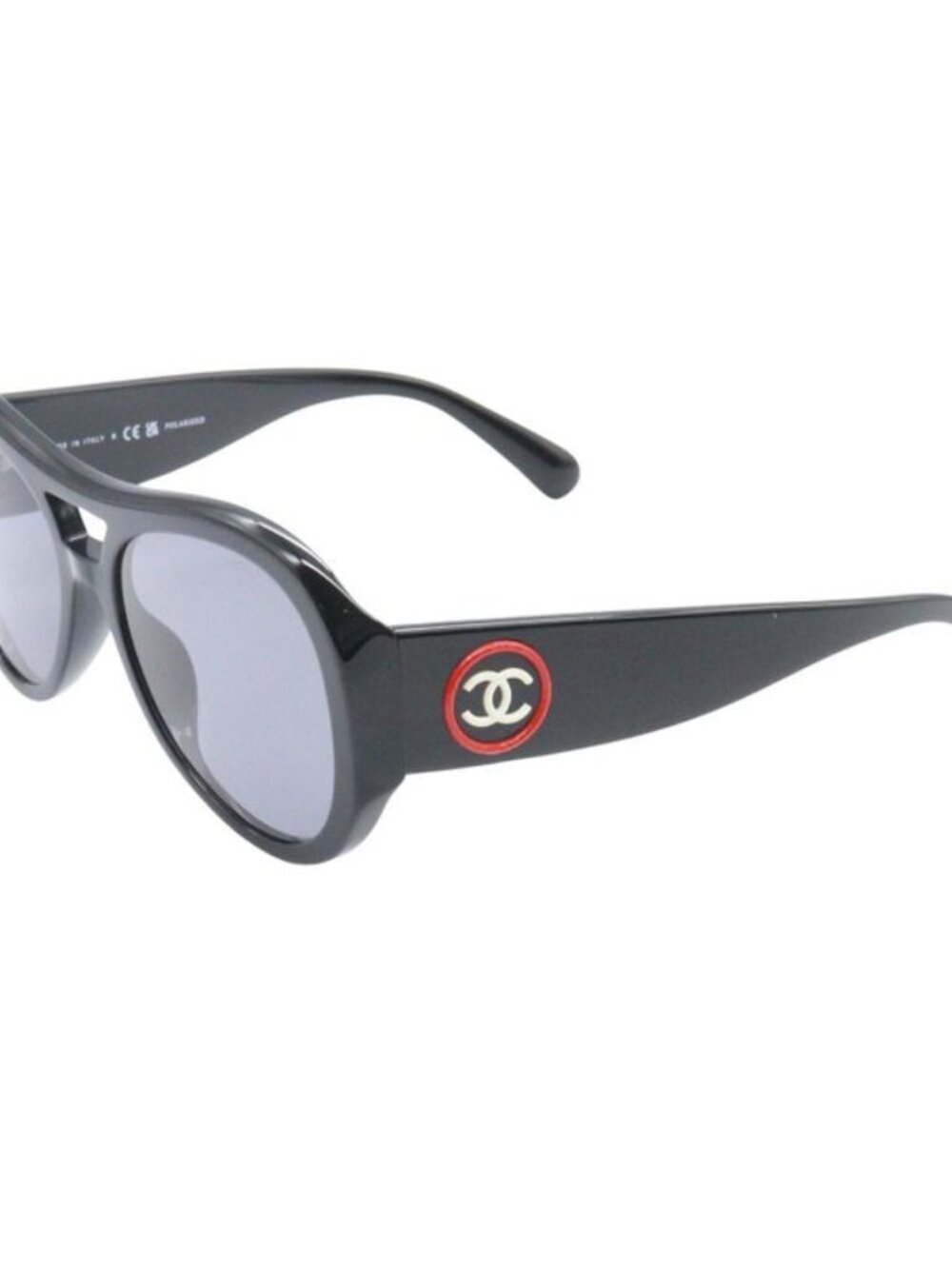 Chanel Sunglasses 501 T8 Black - Picture 2 of 6
